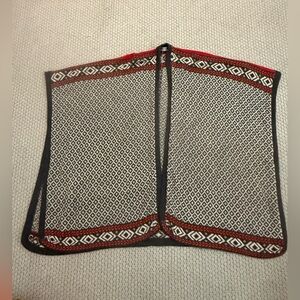 LAM Patterned Alpaca Shawl